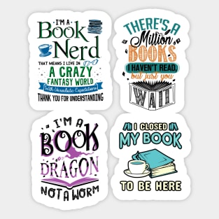 Book Lover Must Have Sticker